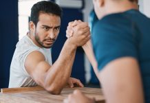 Vegangster pits players against each other with new mechanic Arm wrestle