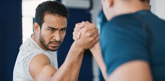 Vegangster pits players against each other with new mechanic Arm wrestle