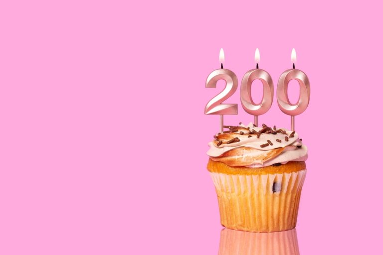 200 on cake