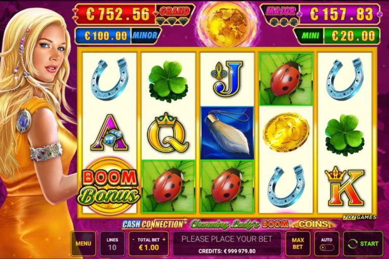 Cash Connection Charming Lady’s Boom Coins
