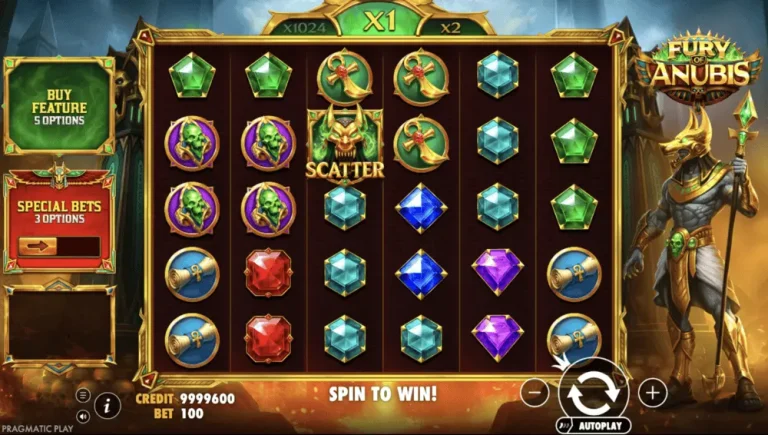 Fury of Anubis – Pragmatic Play