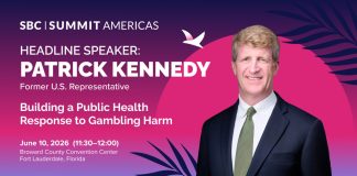 Former US Congressman Patrick J. Kennedy to Speak on Gambling Harm and Player Protection at SBC Summit Americas