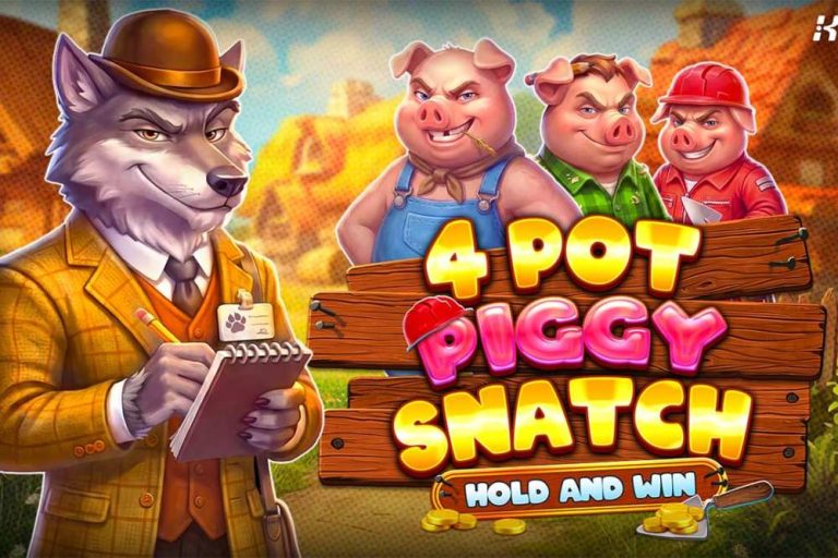4 Pot Piggy Snatch - Kalamba Games