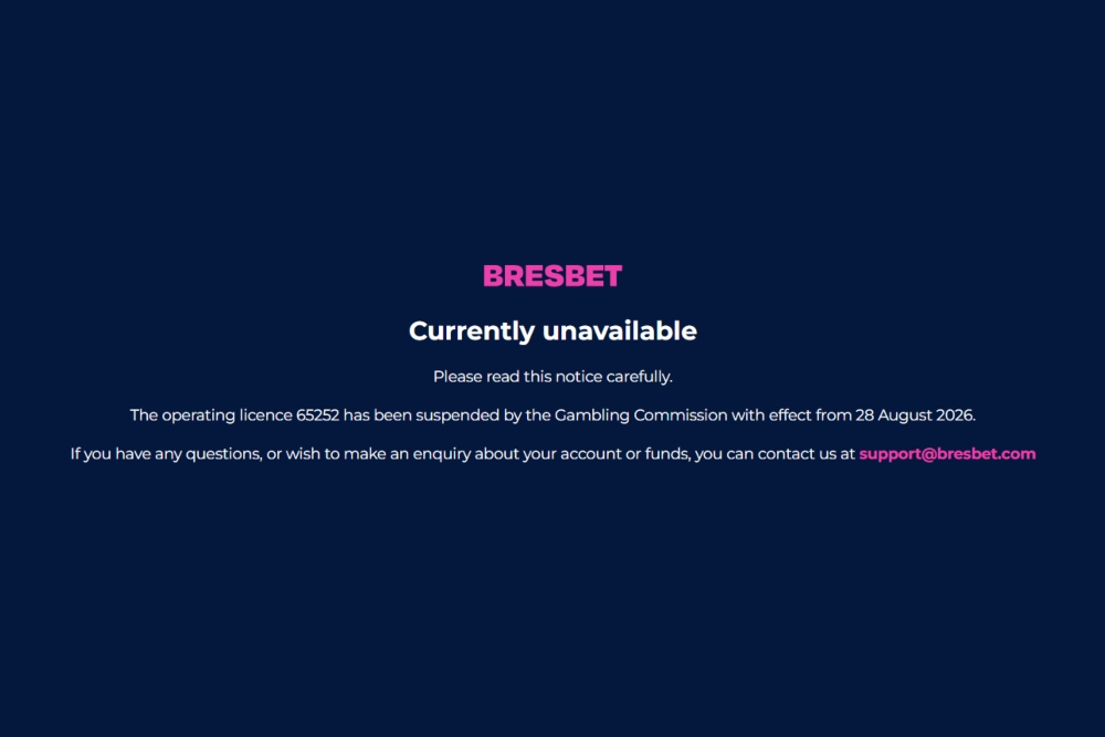 BresBet unavailable