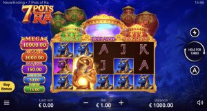 7 Pots of Ra: Hold and Win – NeverEnding